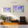 thumbnail image 3 of Elephant Stock Hued World Map Wall Art - Horizontal Multi Panel Canvas - Living Room Wall Decor - Map Multi Panel - Gray And Blue Decor - 23" x 14", 3 of 4