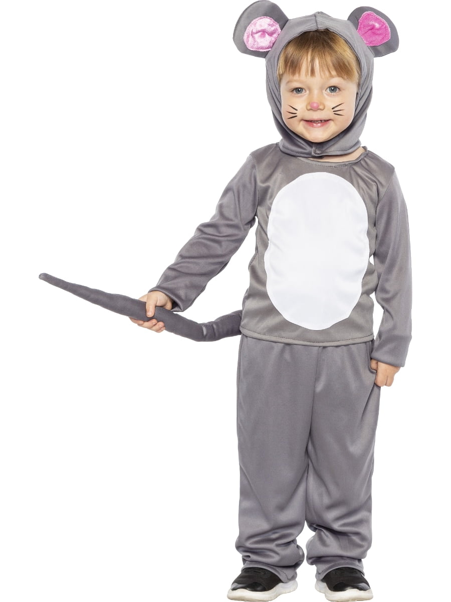 Grey Mouse Costume Toddler 3T 