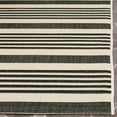 thumbnail image 4 of Safavieh Courtyard Black Indoor Outdoor Rug - Square 5'3", 4 of 4