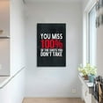 Asdg12s Inspirational Canvas Office Artwork Inspiring Quotes You Miss