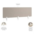 thumbnail image 5 of Bush Business Furniture 58W Desktop Privacy Screen in Warm Beige, 5 of 12