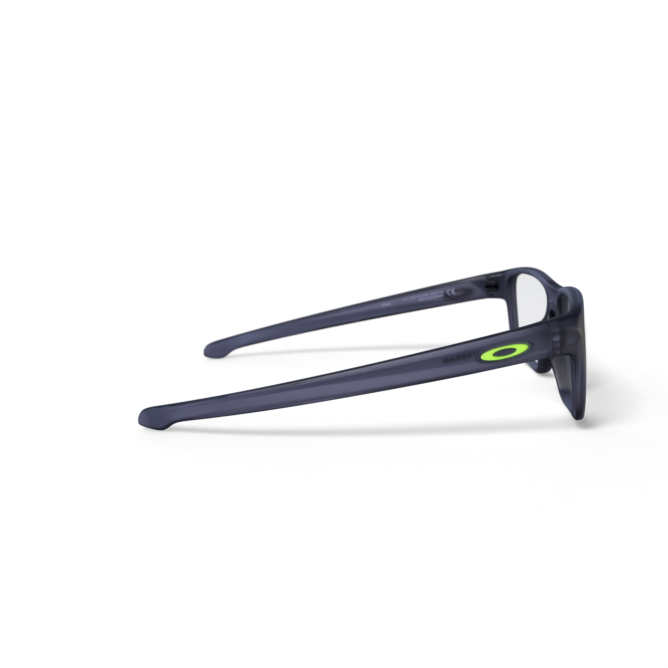 Oakley Litebeam Optical Glasses, Rectangular Eyeglasses with Demo Lenses, Size 55, Satin Grey Smoke