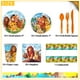 thumbnail image 4 of Suministros para fiesta de cumpleaños del Rey León Simba, vajilla desechable, globo, mantel, taza, plato, adorno para pastel para niños, Baby Shower, 4 of 5