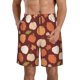 thumbnail image 1 of Fotbe Happy Thanksgiving Day Trajes de Baño Estampados para Hombre, Shorts de Verano de Secado Rápido, Ropa de Playa, Bañadores-Large, 1 of 6
