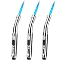 thumbnail image 1 of Encendedor de Gas Butano Eléctrico ChefTorch 3 Pzs Plata Recargable Metal Gas Butano., 1 of 1