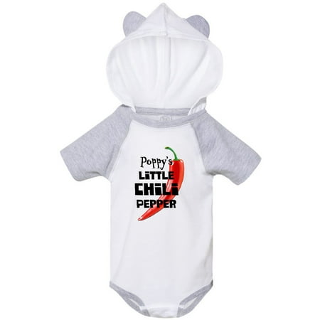 

Inktastic Poppy s Little Chili Pepper Gift Baby Boy or Baby Girl Bodysuit