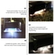 thumbnail image 4 of Paquete de 4 luces LED solares impermeables para decoración de escaleras y escalones de jardín, terraza y barandilla, 4 of 5