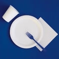 thumbnail image 3 of 1CT 84IN Navy Round Plastic Table Cover by Way To Celebrate, 3 of 6