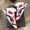 thumbnail image 1 of Size 13 - Jo r-dan 6 Retro OG Mid Carmine (NEW), 1 of 5