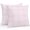 Pink, Rose, White, variant on Throw Pillow Covers 18x18 Inch Set of 2, Buffalo Plaid Waterproof Outdoor Pillow Covers, Deep Maroon Farmhouse Gingham Striped Decorative Cushion Pillowcases for Couch, Sofa, Bed, Garden, Patio