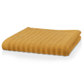 thumbnail image 1 of Bouclair Ochre Ribbed Bath Towel 28x56 in (71x142 cm), 1 of 6