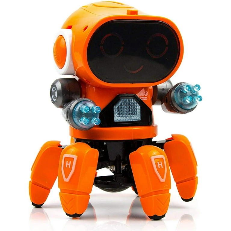 Lvelia Robot Toy for Kids, Electronic Walking Dancing Robot with