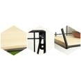thumbnail image 4 of OUNONA Flowerpot Stand Wall-mounted Storage Rack for Household Multi-purpose Tool Storage 1Pack, 4 of 5