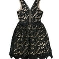 thumbnail image 2 of Bar Iii Womens Contrast Fit & Flare Dress, 2 of 2