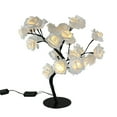 thumbnail image 2 of MORESEC 2Pcs USB Rose Table Lamp, Artificial Rose Tree with LED Lights, USB Powered for Desk Bedside, Bendable Branches Customizable Shape, Creates Cozy Romantic Ambiance, 2 of 9