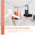 thumbnail image 6 of 6 Pcs Coat Hangers Outdoors Hangers Collapsible Hangers for Clothes Folding Hangers Travel, 6 of 6