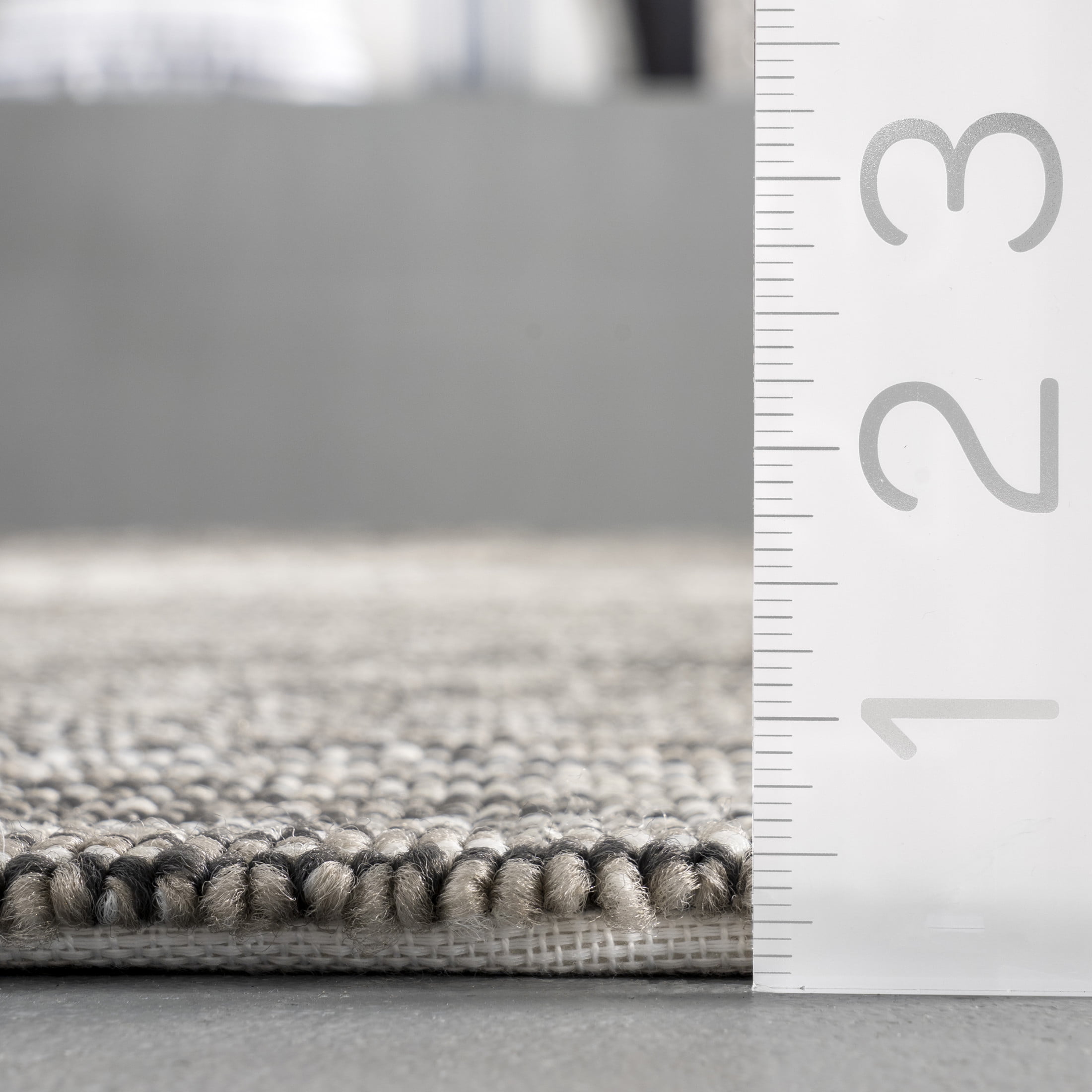 nuLOOM Hand Hooked Marine Indoor/ Outdoor Area Rug, 9' x 12', Marine Grey
