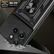 thumbnail image 2 of For Motorola Edge 50 Neo 5G Case with Slide Camera Lid PC+TPU Kickstand Phone Cover - Green, 2 of 5