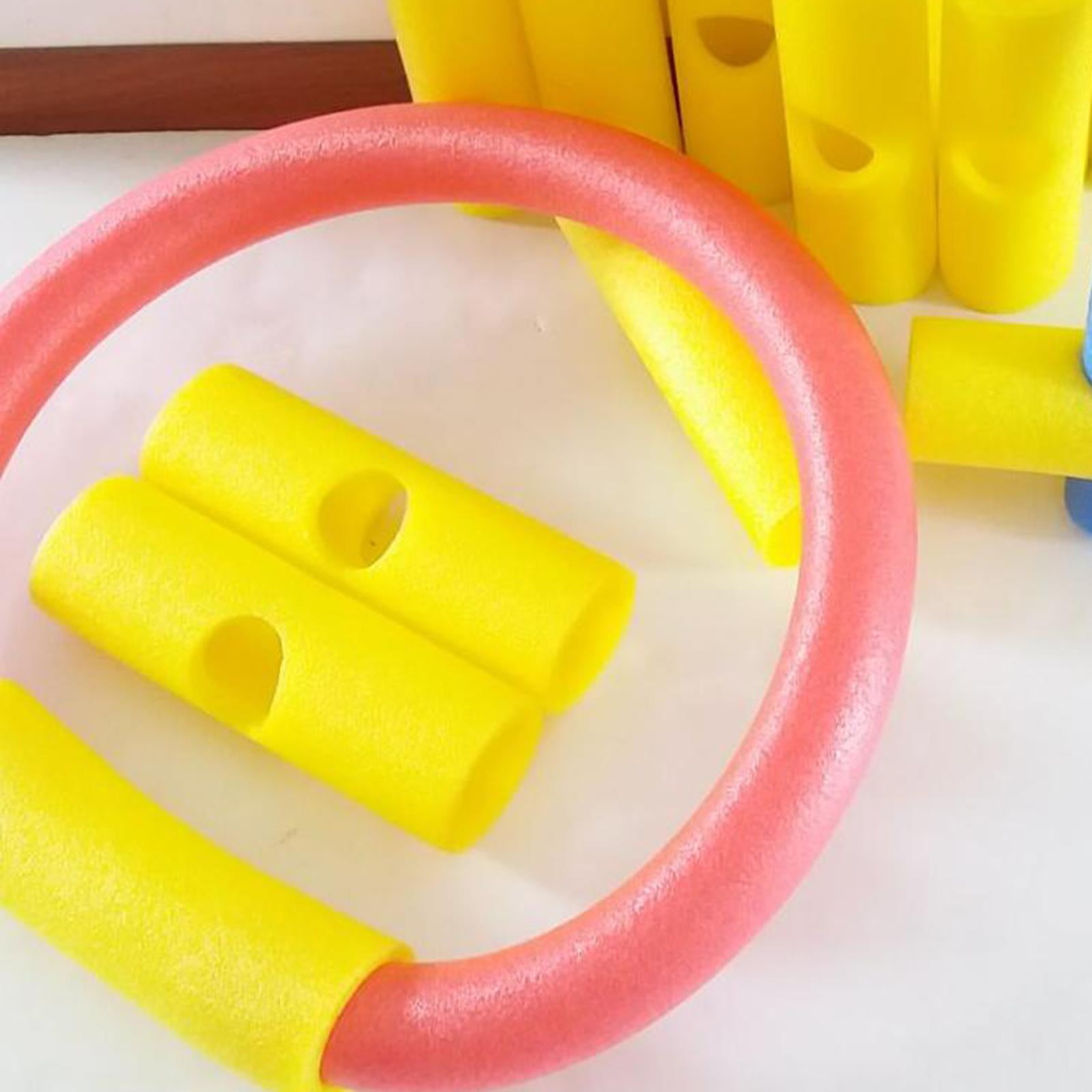 Kit Piscine été Jouet 6 Connecteurs Pour Nouilles Piscine 2 Trous - Accessoires Gymnastique Nautique Et Jeux D'Eau