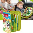 thumbnail image 2 of Educational Cloth Book For Toddler Interaction Activity Book Toy With Felt Pages For Baby Early Learning Gifting Supply, 2 of 4