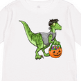 thumbnail image 4 of Inktastic Trick or Treat Franken-Raptor Boys or Girls Long Sleeve Toddler T-Shirt, 4 of 5