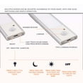 thumbnail image 3 of Led Light Strips Ultra Thin LED Body Sensing Light Strip with Magnetic Mount,Charging Motion Sensor for Wardrobe Wine Cabinet Smart Kitchen Lighting,Under Cabinet Lights, 3 of 7