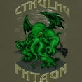thumbnail image 3 of CafePress - Cthulhu Dreaming Dark T Shirt - Men's Classic Graphic Cotton T-Shirt, 3 of 4