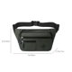thumbnail image 4 of Riñonera deportiva para hombre | Bolsa pectoral ligera multicapa - Bandolera impermeable para correr, viajar, ir al gimnasio y desplazarse - Correa ajustable | 28x16x7cm | Negro, Azul, Verde, Gris, 4 of 8