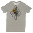 thumbnail image 3 of Red Dirt Hat Company Red Dirt Diamond Cactus Tee Tan L, 3 of 4
