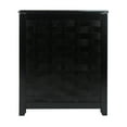 thumbnail image 6 of Oceanstar Rectangular Veneer Laundry Wood Hamper with Interior Bag, Black, 20.25 in. L x 13 in. W x 24.25 in. H, RHV0103MH, 6 of 7