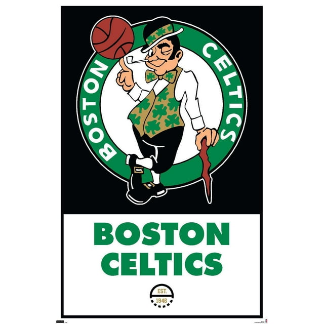 NBA Boston Celtics - Logo 21 Wall Poster, 14.725" x 22.375"
