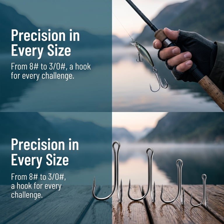 2x long 2x heavy fish hook Gamakatsu SC15-2H Wide Gap 4/0 Expertly designed for rigging large soft plastics TMC 5262 6