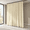 Beige-120"W x 108"L (Pack of 1), variant on Beige 100"W x 84"L (Pack of 1) Room Divider Blackout Curtain Panel
