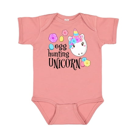 

Inktastic Egg Hunting Unicorn- Easter eggs Gift Baby Boy or Baby Girl Bodysuit