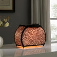 thumbnail image 3 of Ore International 11.75" in LEOPARD ANIMAL PRINT PURSE w/ BLACK FAUX HANDLE TABLE LAMP, 3 of 4