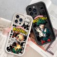 thumbnail image 2 of My Hero Academia-Funda de teléfono con escalera de Ojos de Anime para Apple, iPhone 15, 14, 13, 12, 11, XS, XR, X Pro Max Plus, 2 of 5