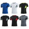 Men Summer Sports Running T-Shirt Athletic Apparel Quick Dry Short Sleeve Tops Tee Shirt Cozy Camo Print
