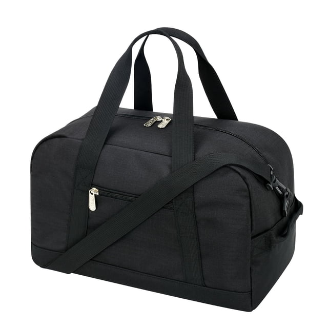 Bolsa de viaje pequeña para gimnasio Apenze, 14 pulgadas, color negro