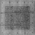thumbnail image 1 of Ahgly Company Indoor Square Oriental Gray Industrial Area Rugs, 6' Square, 1 of 4
