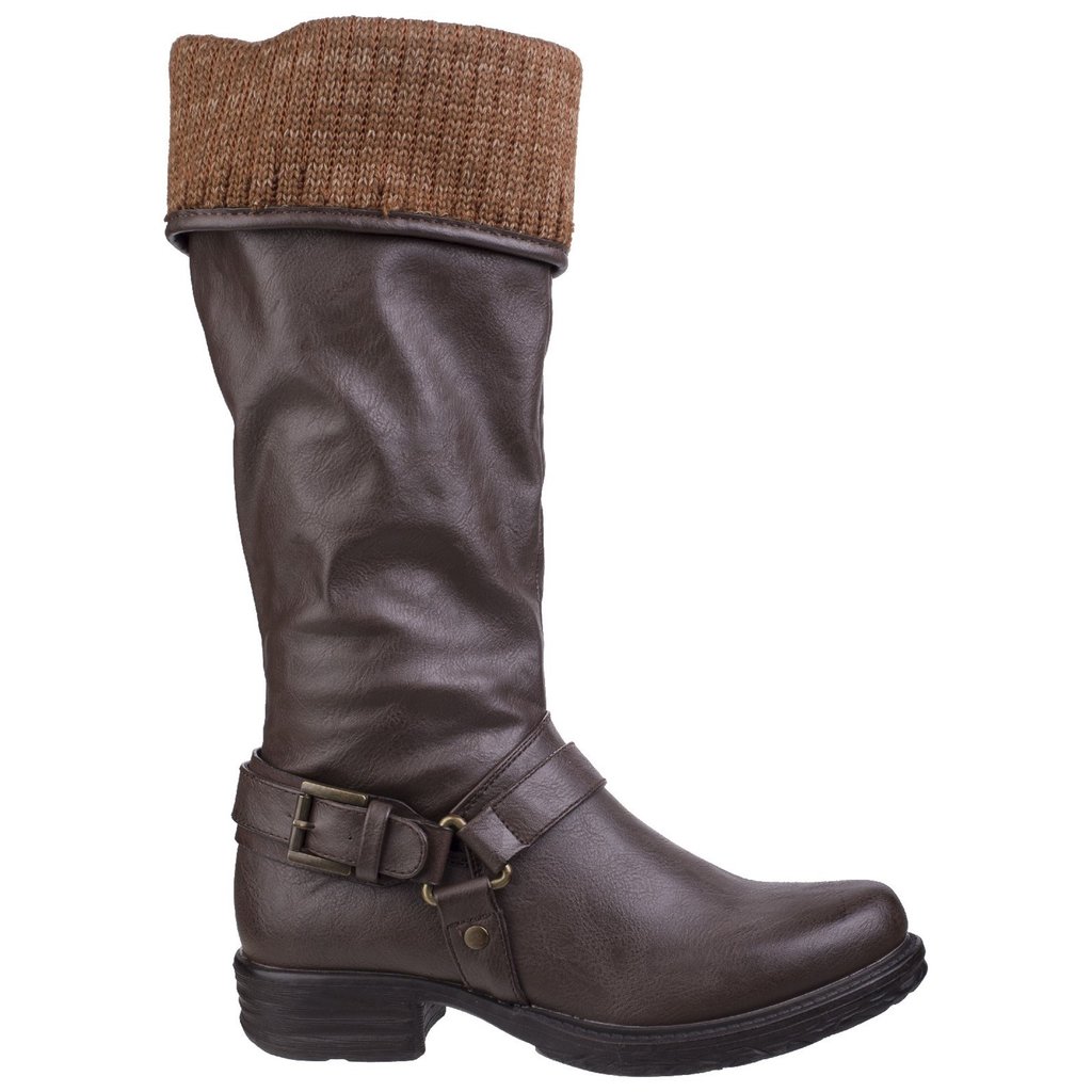 tall fold over boots