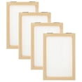 thumbnail image 4 of 4Pcs Paper Making Frame DIY Paper Making Frame Paper Making Wood Frame Wood Paper Frame, 4 of 9