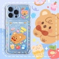 thumbnail image 3 of Cartoon Popular Pattern With Card Package Four-corner Anti-drop Transparent Phone Case For IPhone 14ProMax/14Plus/14Pro/14, IPhone 13ProMax/13Pro/13/13MINI, IPhone 12ProMax/12Pro/12/12MINI, IPhone 11P, 3 of 3