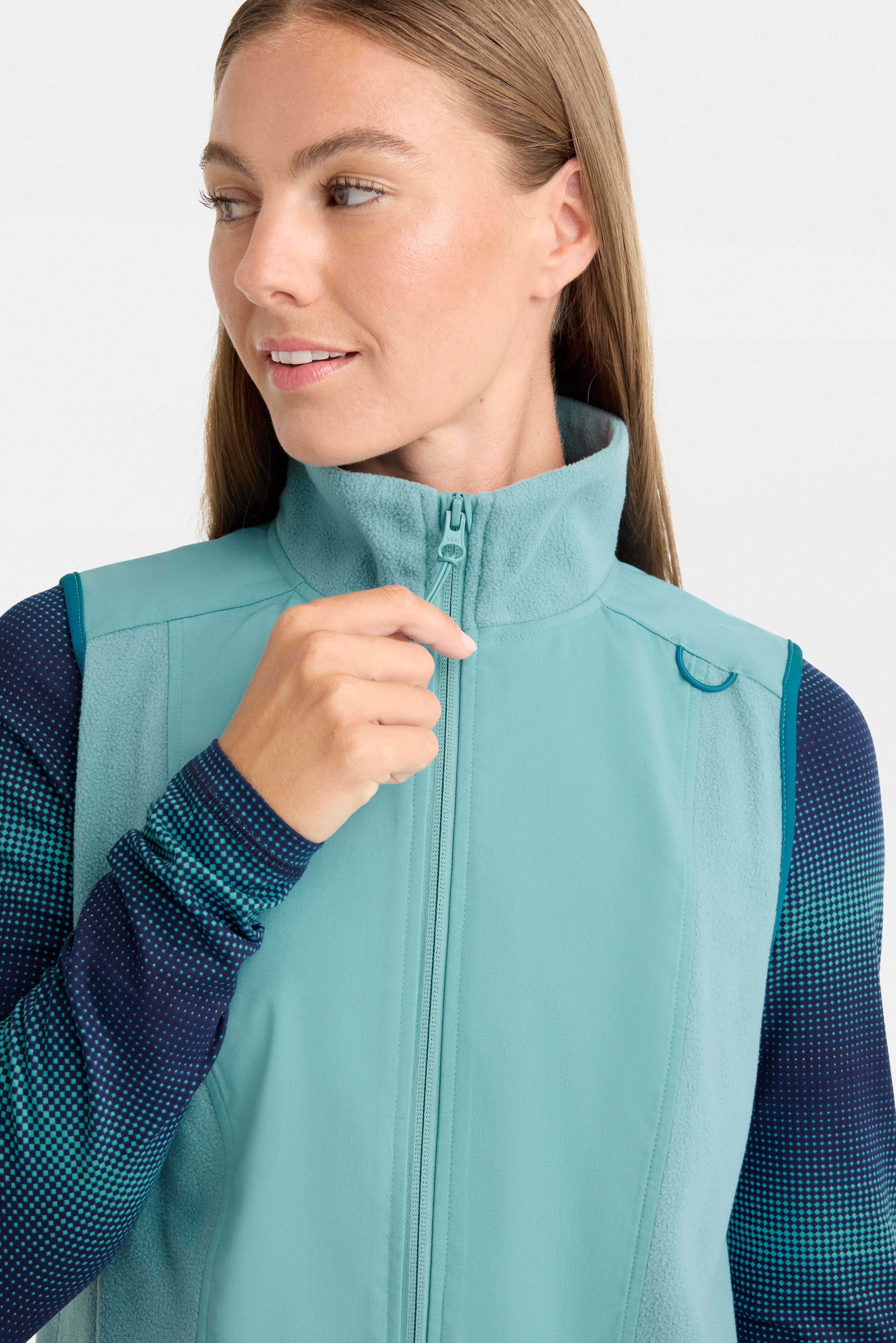 Reebok Women’s Tech Comfort Scrub Vest with 6 Pockets, Sizes S–3XL