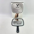 thumbnail image 5 of YOYA Toilet mirrors being hand-held mirrors,Hand Mirror, Extra Large Black Handheld Mirror with Handle, 9" W x 12.4" L, 5 of 10