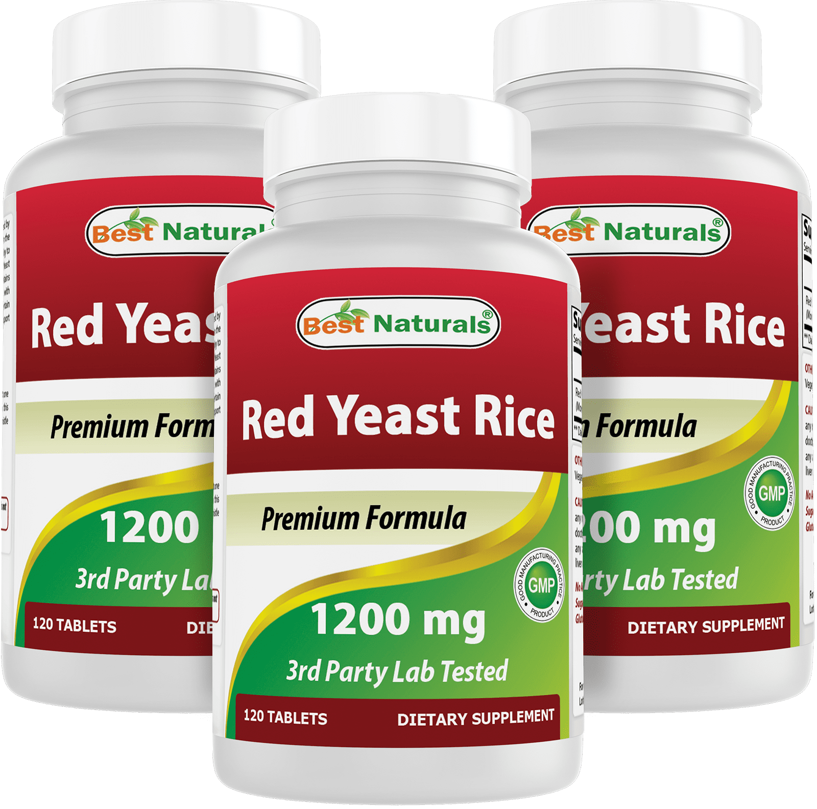 3 Pack Best Naturals Red Yeast Rice 1200 mg 120 Tablets Walmart Canada