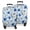 Pioneer Flower Floral-3, variant on Pioneer Flower Floral Print Pattern Luggage Cover Fashion Suitcase Cover Baggage Covers Fit 25-28 Inch Luggage (Go Travel)