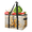 Multicolor 3, variant on CURLYOOT Musical Violin Reusable Grocery Bag, Foldable Shopping Tote Bag with Reinforced Handles, Large Kitchen Grocery Bags for Shopping Groceries Picnic