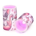 thumbnail image 2 of French Bulldog Flamingo Paw Flickering Flameless LED Candles set of 2 Battery Operated 18-Key Remotes Timer Halloween Fall Decor D3''xH4''5'', 2 of 7