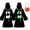Black, variant on Ghost Cosplay, Ghost Costume, Ghost Outfit, Ghost Roleplay, Ghost Cos, Ghost Costume Set Glow In The Dark Hooded Robe With Pumpkin Candy Bag Halloween Outfit for Holiday Celebration, Black 110