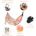 thumbnail image 3 of Lightweight Outdoor Travel Hammocks, Large Size Portable Nylon Hammock with 2 Tree Straps, 3 of 5